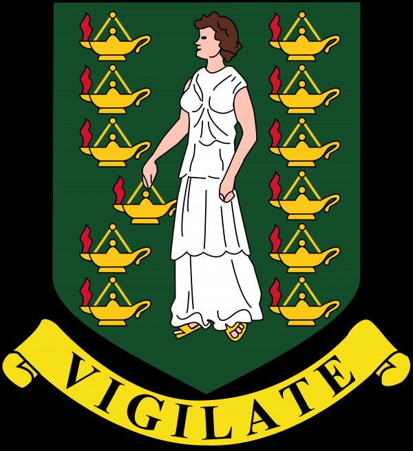 British Virgin Islands Coat of Arms by Fun With Flags